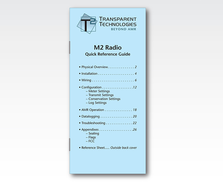 Technical Manual: “M2 Radio Quick Reference”
