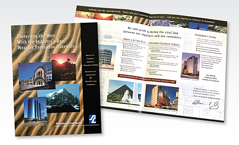 Corporate brochure: Smalley & Company / building products