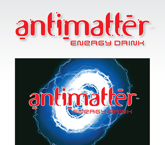 Logo Design: “Antimatter Energy Drink”