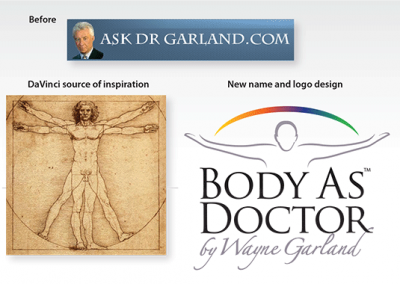 Before & After – Rename and Rebrand “Body As Doctor”