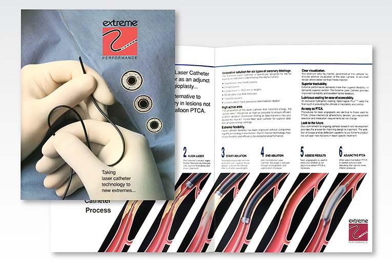 Brochure Design / 12-page: “Extreme Laser by Spectranetics”